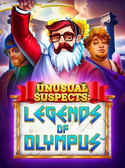 Unusual Suspects Legends Of Olympus Slot online at Yuki